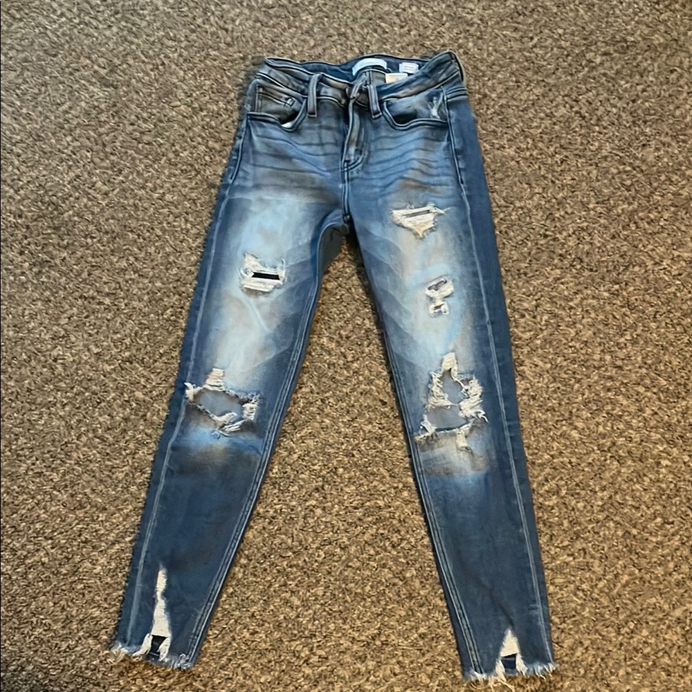 KanCan Blue Skinny Jeans with Sleek Fit